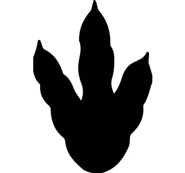 Dino footprints dinosaur wall sticker - TenStickers