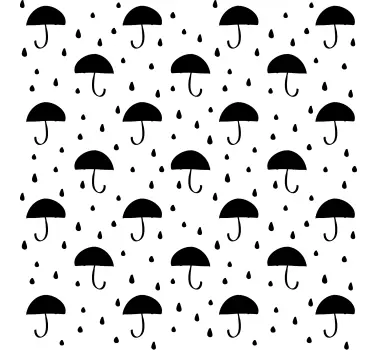 Rain drop confetti wall decor - TenStickers