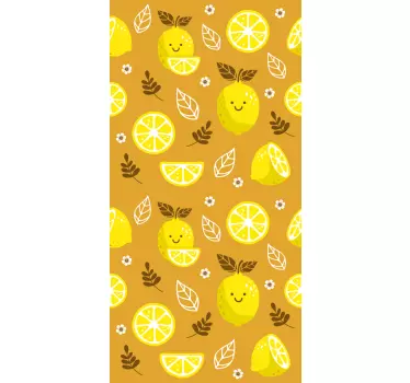 Samsung stickers cheerful lemon design - TenStickers