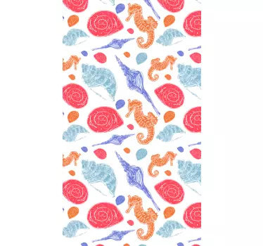 Samsung stickers seahorse design - TenStickers