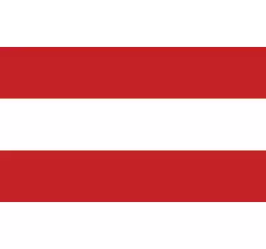 Flag of Austria Wall Sticker - TenStickers