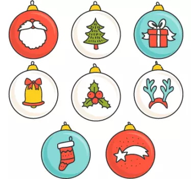 Christmas Collection Sticker Set - TenStickers