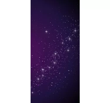 Samsung stickers cosmic sparkle design - TenStickers