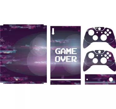 Xbox wrap pixelated game design - TenStickers