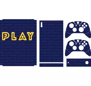 Xbox wrap play stylized graphics - TenStickers