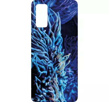 Samsung stickers vibrant coral pattern - TenStickers