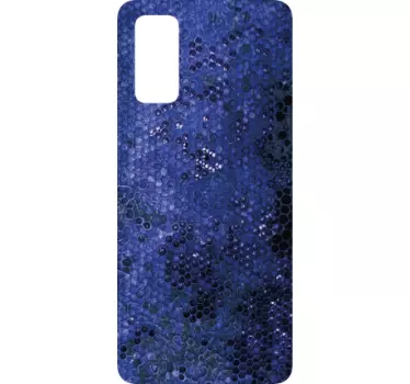 Samsung stickers textured blue pattern - TenStickers