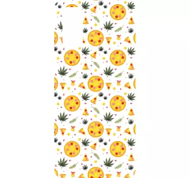 Samsung stickers cheesy pizza pleasure - TenStickers