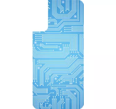 Samsung stickers circuit pattern skin - TenStickers