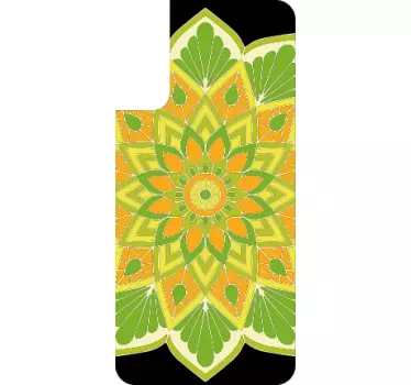 Samsung stickers floral mandala design - TenStickers