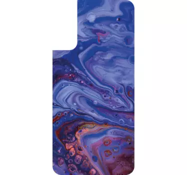 Samsung stickers vivid color swirl - TenStickers