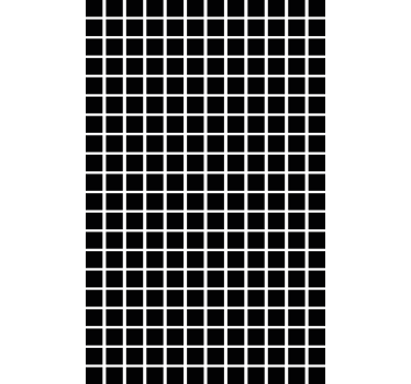Gray squares scale window film - TenStickers