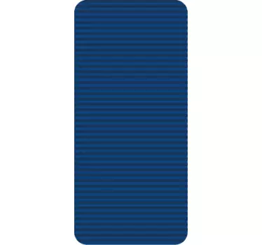Striped blue cover Samsung stickers - TenStickers