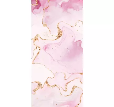 Samsung stickers marble pink design - TenStickers