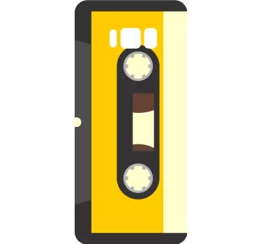 Samsung stickers vintage cassette tape - TenStickers