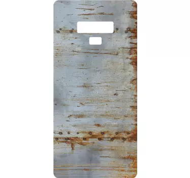 Samsung stickers rustic metal finish - TenStickers