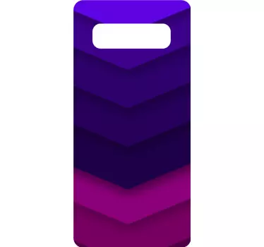 Samsung stickers chevron color blend - TenStickers