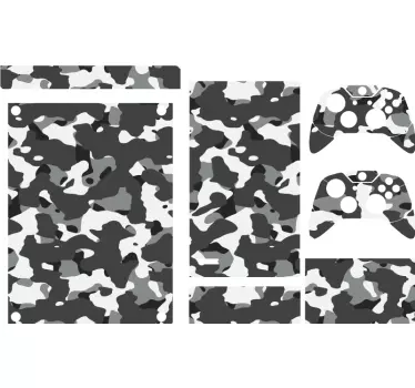 Camo Pattern Set xbox wrap - TenStickers
