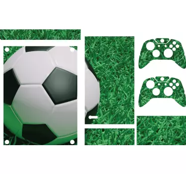 Soccer Ball Cover xbox wrap - TenStickers