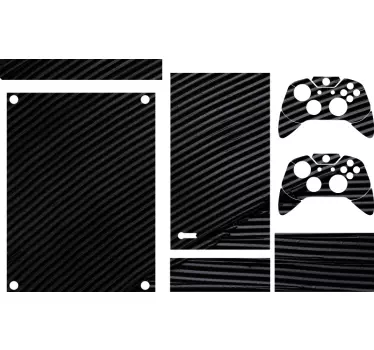 Solid matte black xbox decal - TenStickers