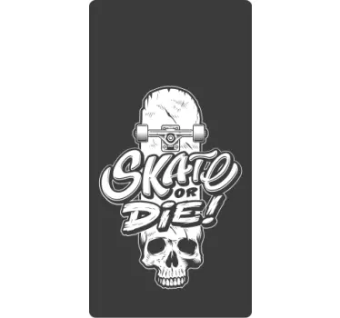Skate or die design Samsung stickers - TenStickers