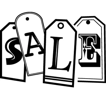 Shop Window Sales Sticker - TenStickers