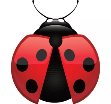 Ladybug Decal - TenStickers