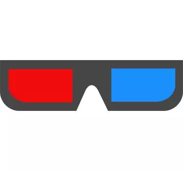MacBook 3D Glasses Decorative Sticker - TenStickers