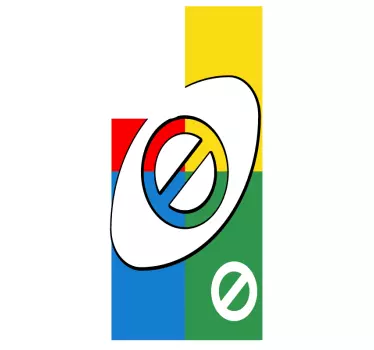 Vibrant Colorful Pattern Samsung stickers - TenStickers