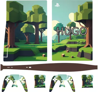  Electronic Game Cubes ps vinyl sticker - TenStickers