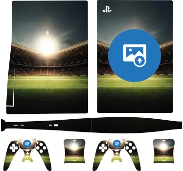 Soccer Stadium football decal - TenStickers