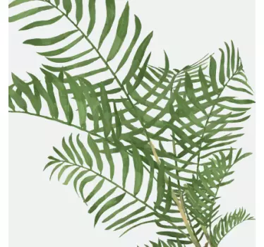 Plant leaf tile sticker - TenStickers
