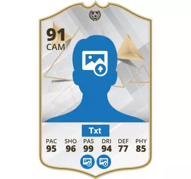 icon card football sticker - TenStickers