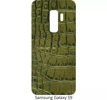 Crocodile Pattern Cover Samsung stickers - TenStickers