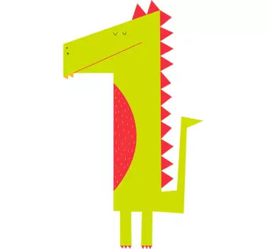 Crocodile Wall Sticker - TenStickers