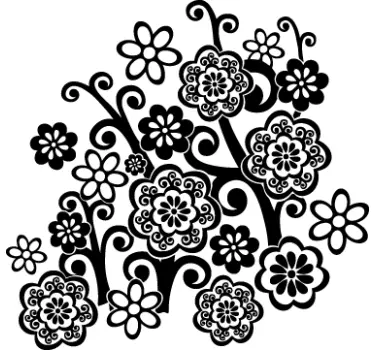 Floral Communion Decal - TenStickers