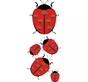 Ladybugs Stickers - TenStickers