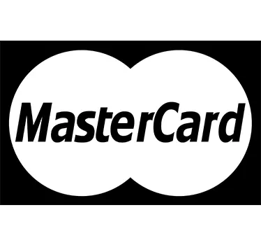 MasterCard Glass Silhouette Sticker - TenStickers