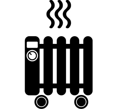 Radiator Sticker - TenStickers