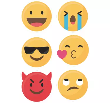 Samsung stickers emoji expressions - TenStickers