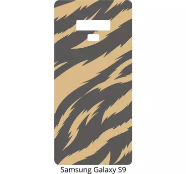 Tiger Texture Samsung Sticker - TenStickers