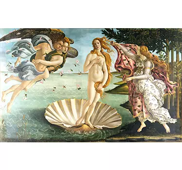 Venus Botticelli laptop skin - TenStickers