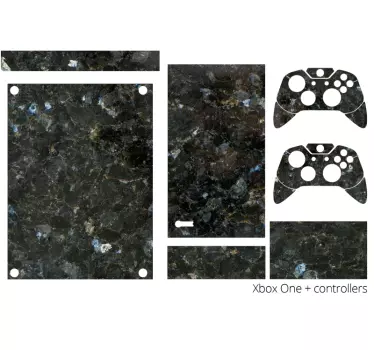 Xbox wrap black marble skin - TenStickers