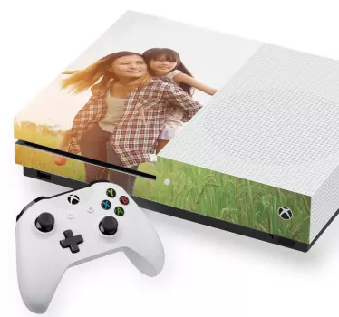 Personalised photo xbox sticker - TenStickers