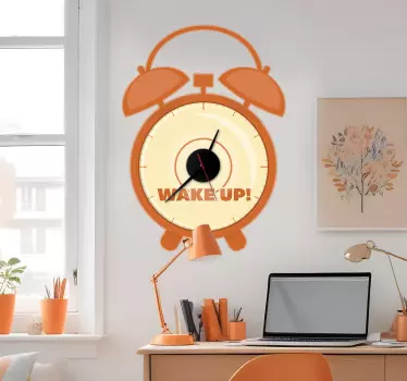 Alarm Clock Sticker - TenStickers