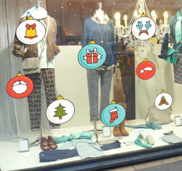 Christmas Collection Sticker Set - TenStickers
