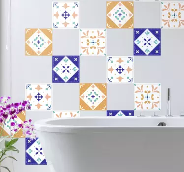 Classic palette tile transfer decal - TenStickers