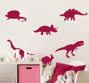 Dinosaurs Pack wall decor - TenStickers