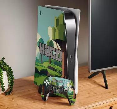  Electronic Game Cubes ps vinyl sticker - TenStickers