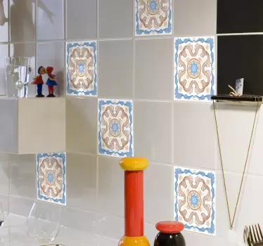 Filigree tile transfer - TenStickers